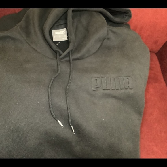 PUMA Men’s Hooded Black Sweatshirt M, L - Picture 3 of 12